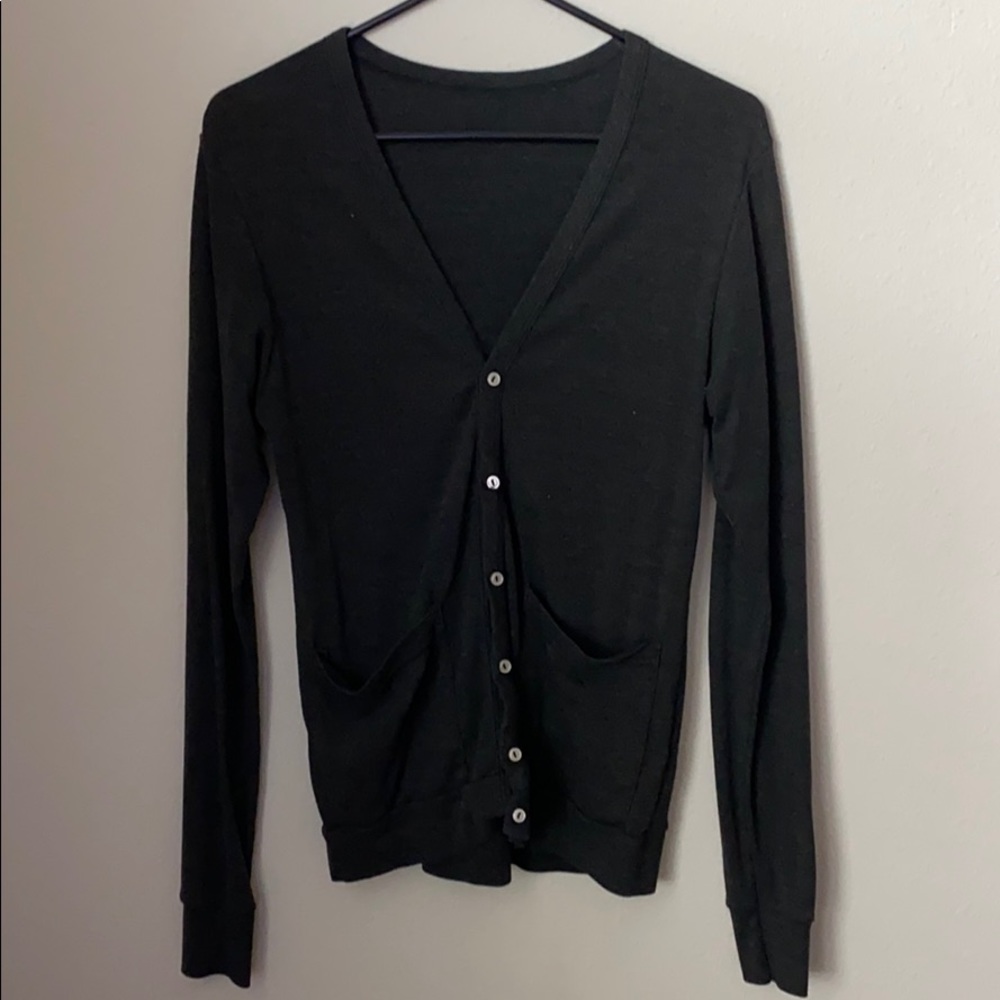 American apparel Men’s cardigan!
